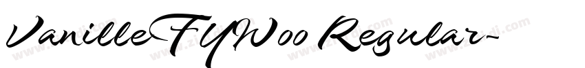 VanilleFYW00 Regular字体转换 VanilleFYW00 Regular字体转换